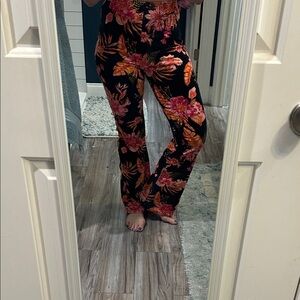 Floral Women's  Corduroy Pants
